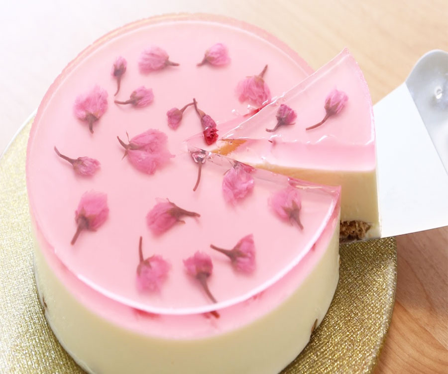 Bánh sakura cheese cake